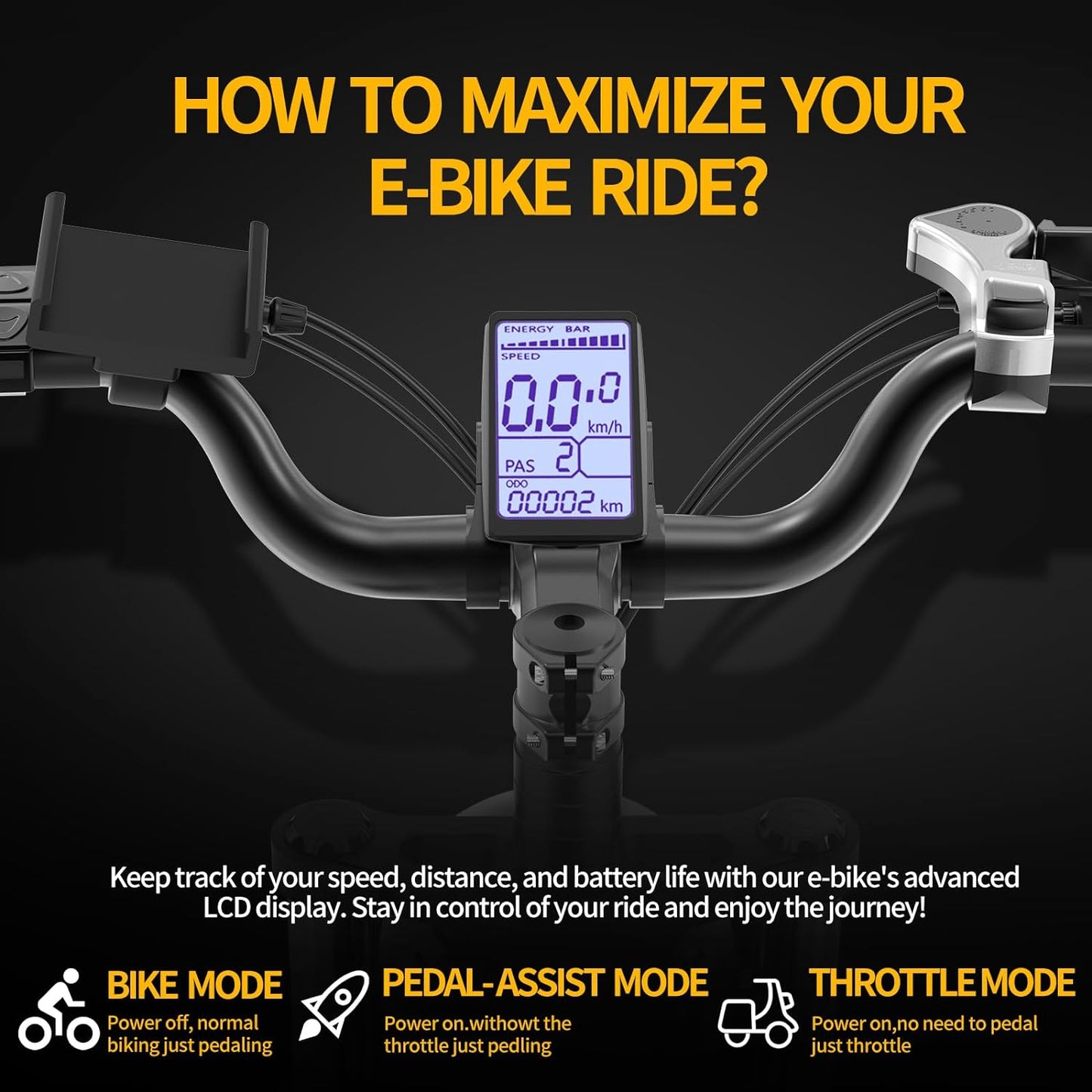 YVY C20Pro 2000W Fat Tire Electric Bicycle