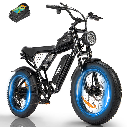 YVY C20 Lite 1000W Fat Tire Electric Bicycle