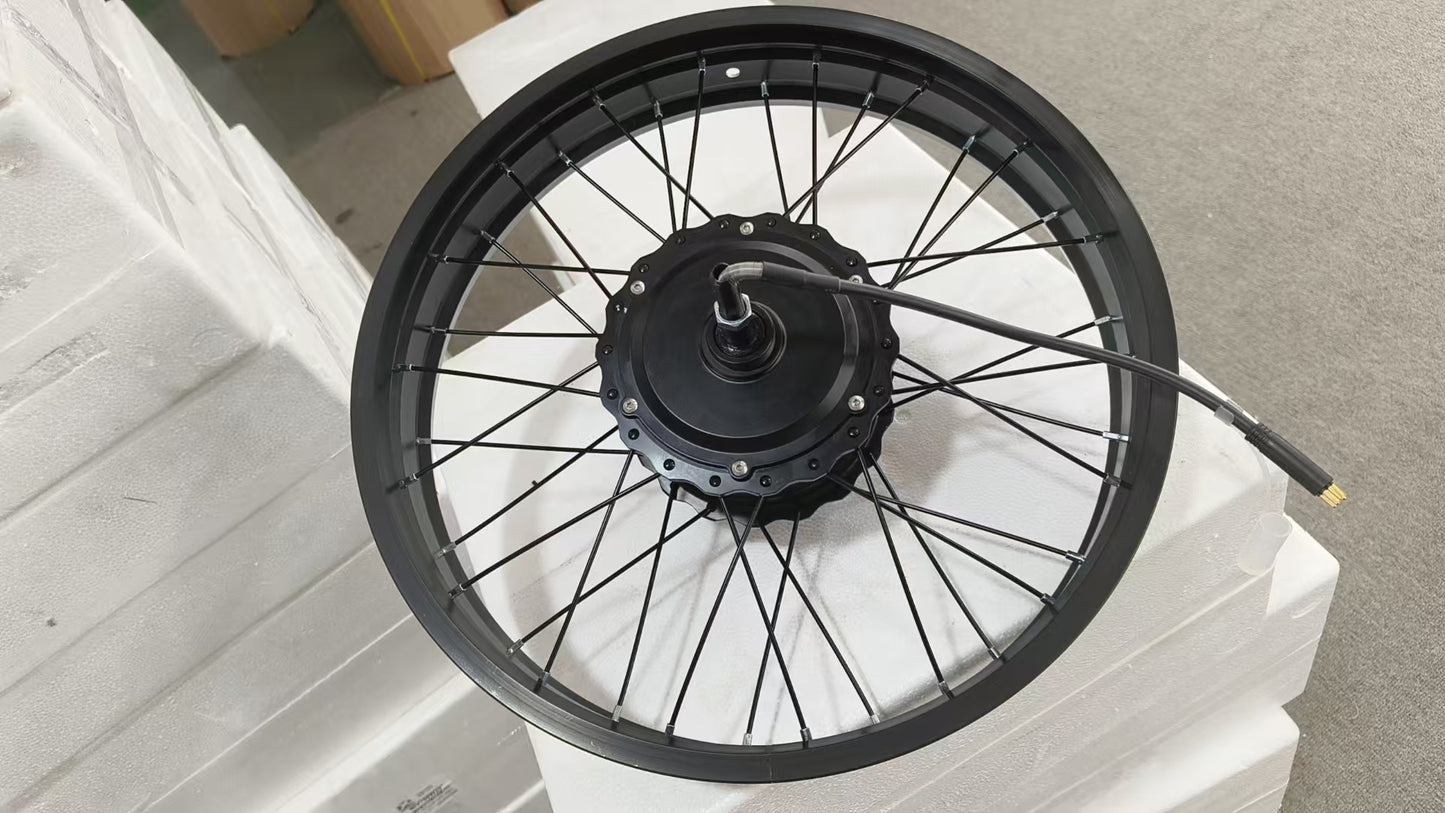 YVY Rear hub contains motor