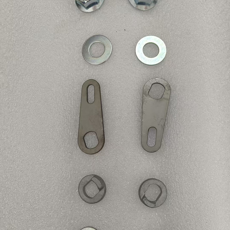 YVY Rear wheel screw, nut, washer set