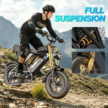 YVY C16 1500W Fat Tire Electric Bicycle
